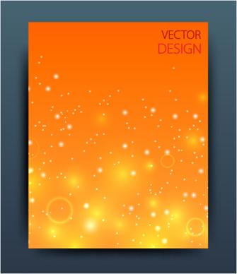 set of magazine and brochure cover vector