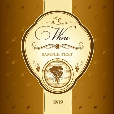 retro wine creative poster vector