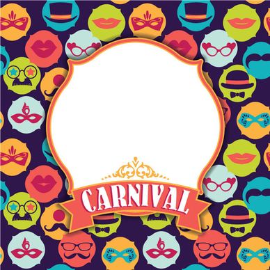 fashion carnival design vector backgrounds