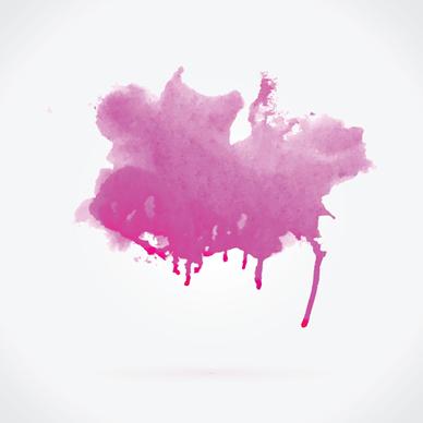 watercolor grunge effect vector