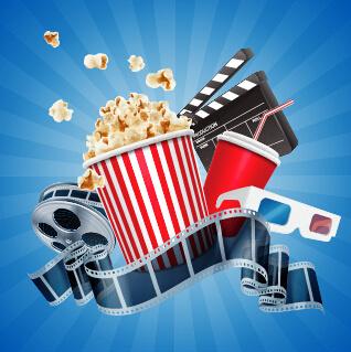 cinema movie vector background graphics