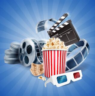 cinema movie vector background graphics