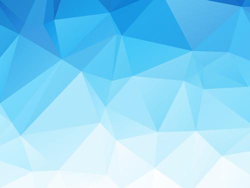 embossment triangular blue background vector