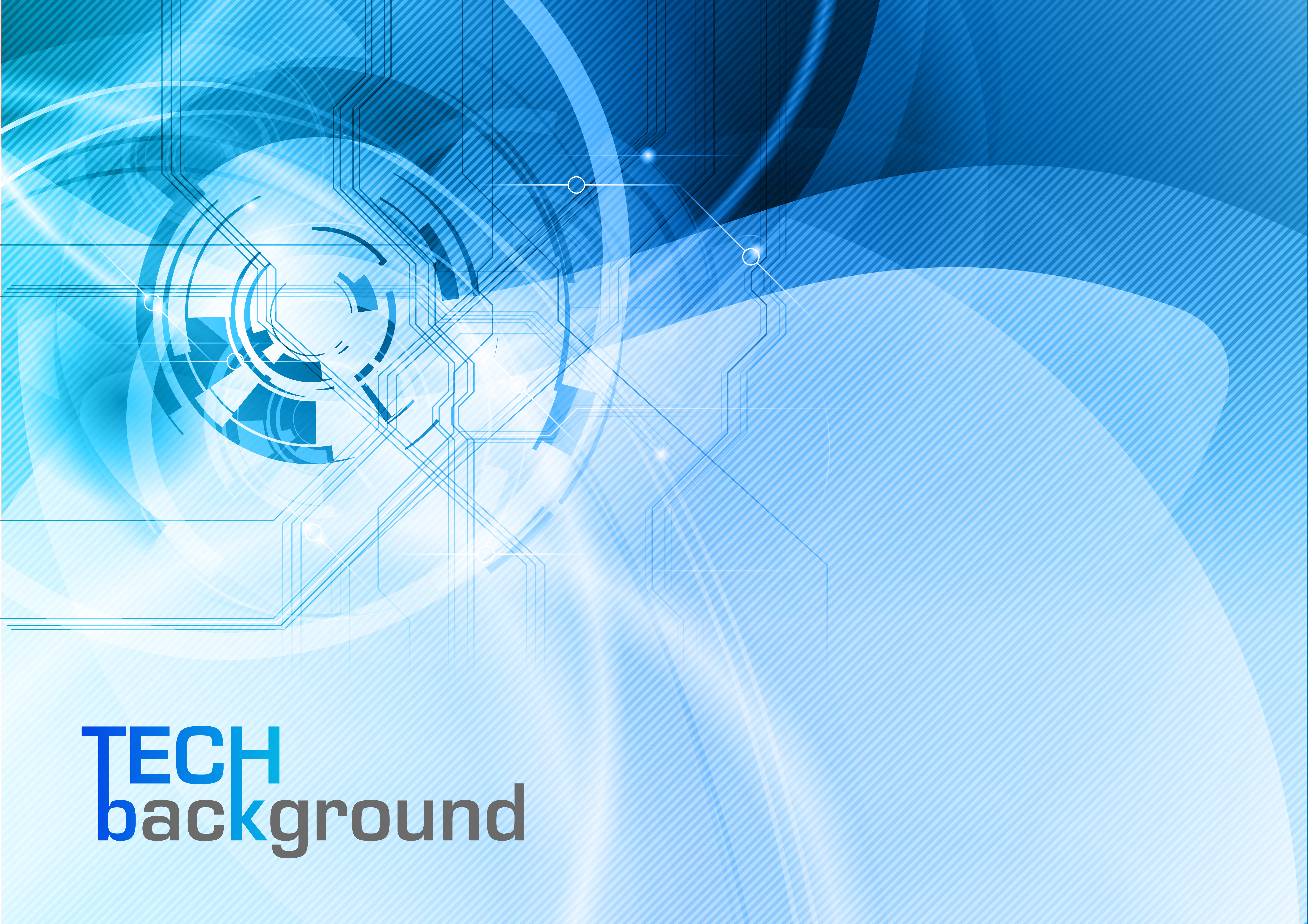 blue styles tech background vector