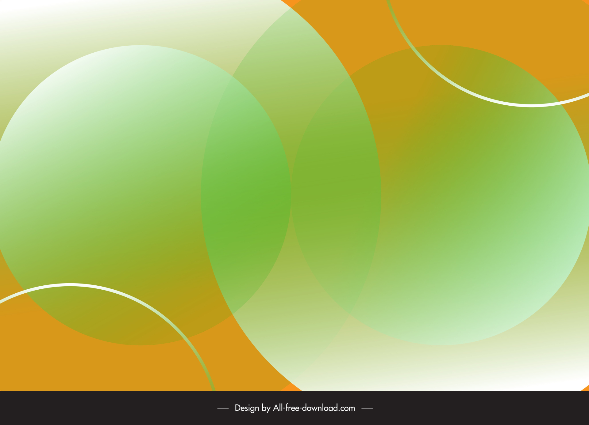 gradient background template bright circles shapes 