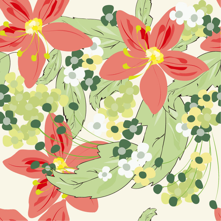 seamless flower pattern