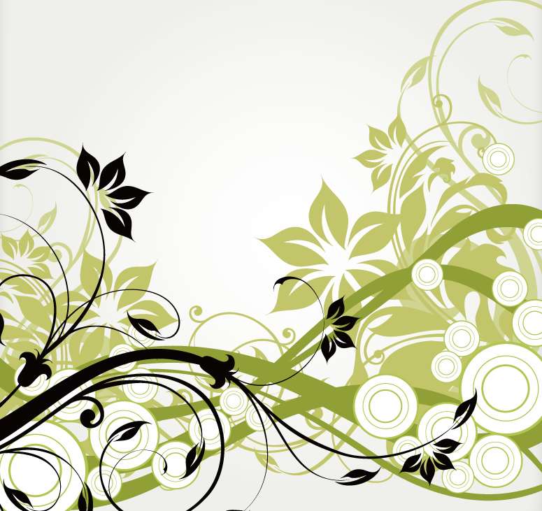 vector floral background