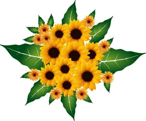 sun flowers