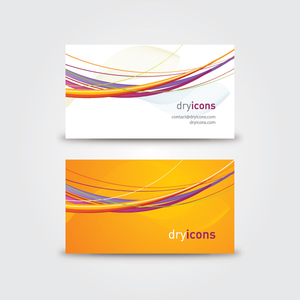 vector business card vector graphic