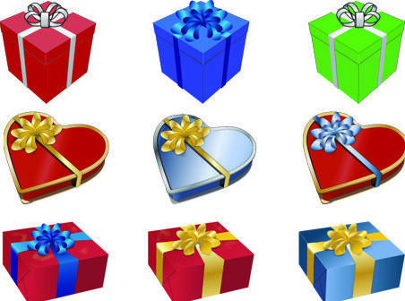 gift presents vector