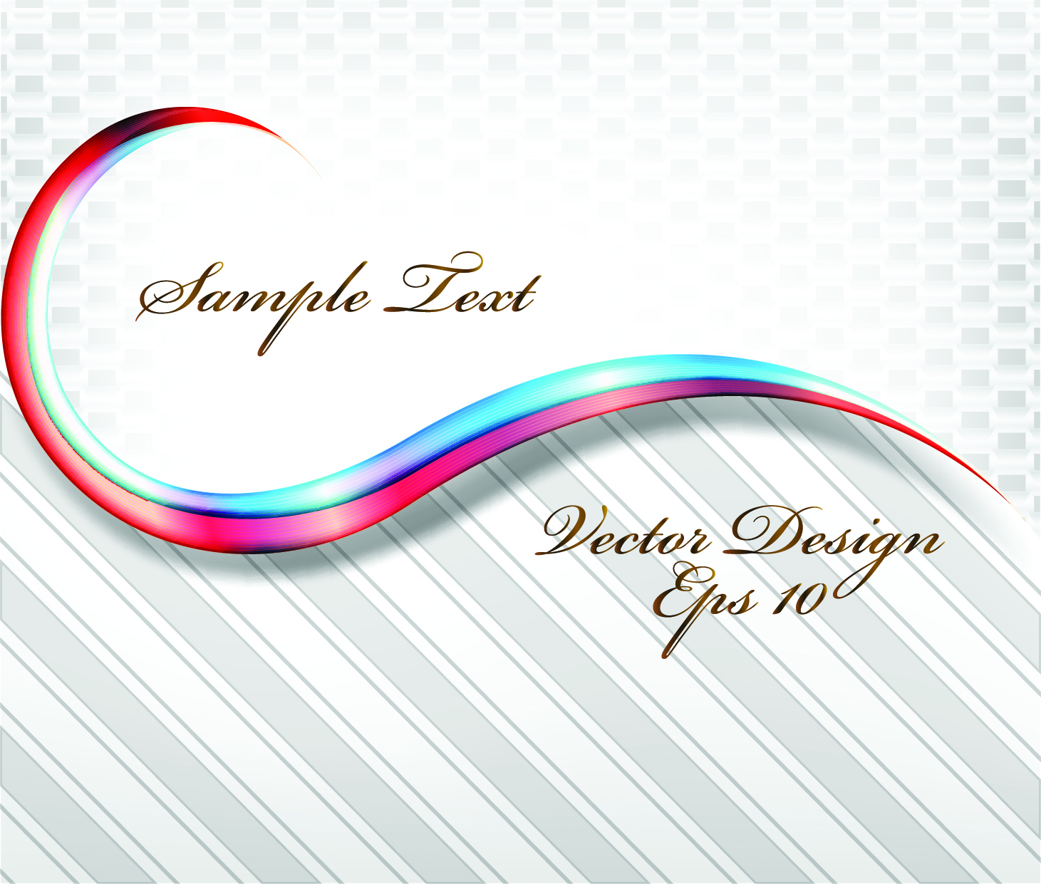 set of abstract white vector backgrounds graphic