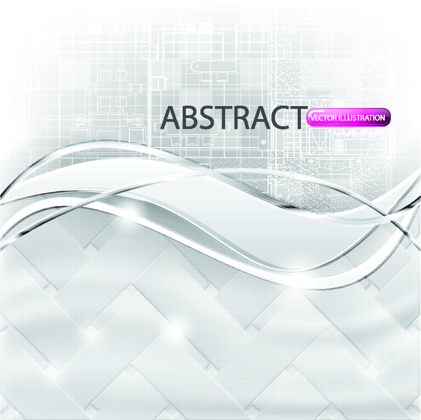 set of abstract white vector backgrounds graphic