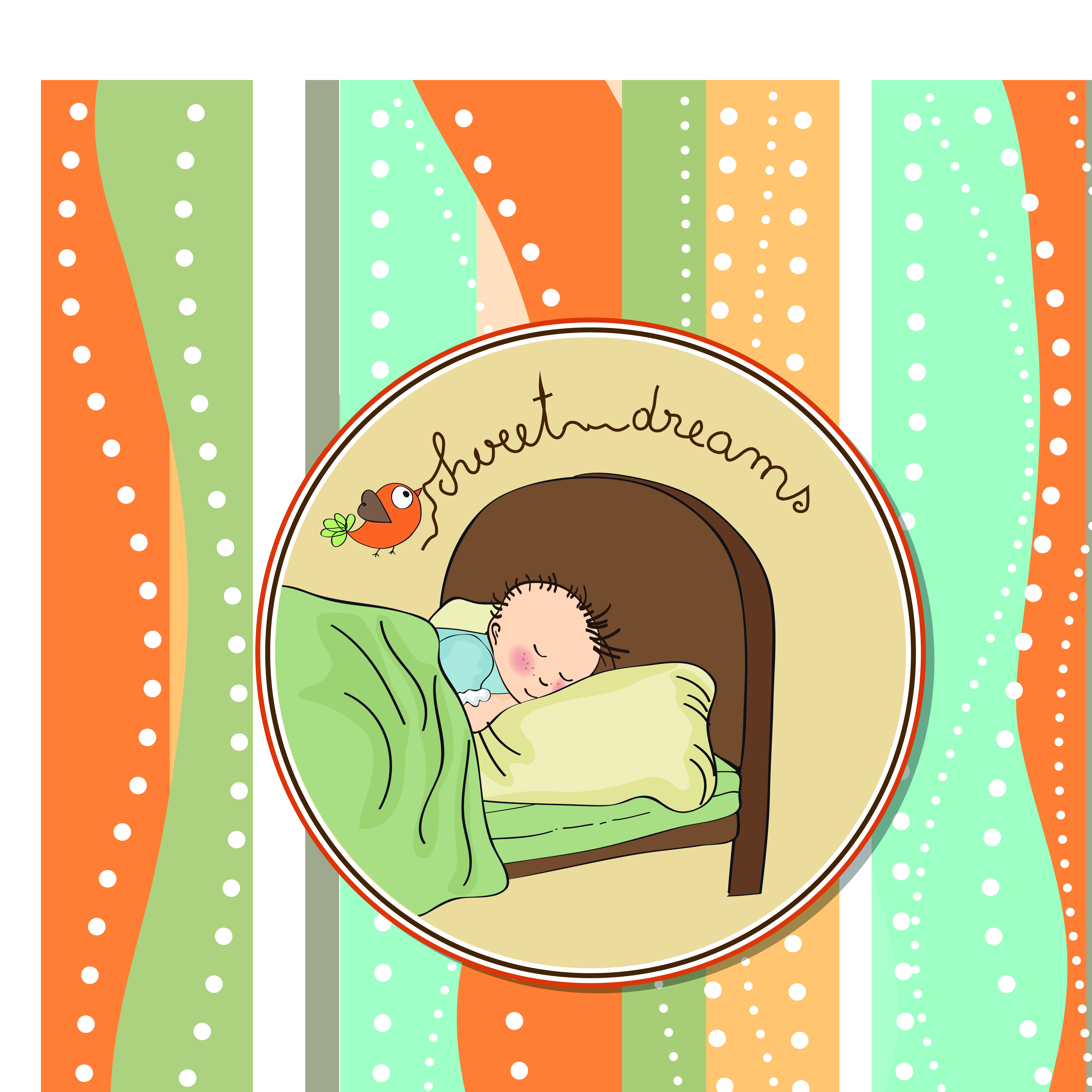 cute cartoon baby cards vector graphics