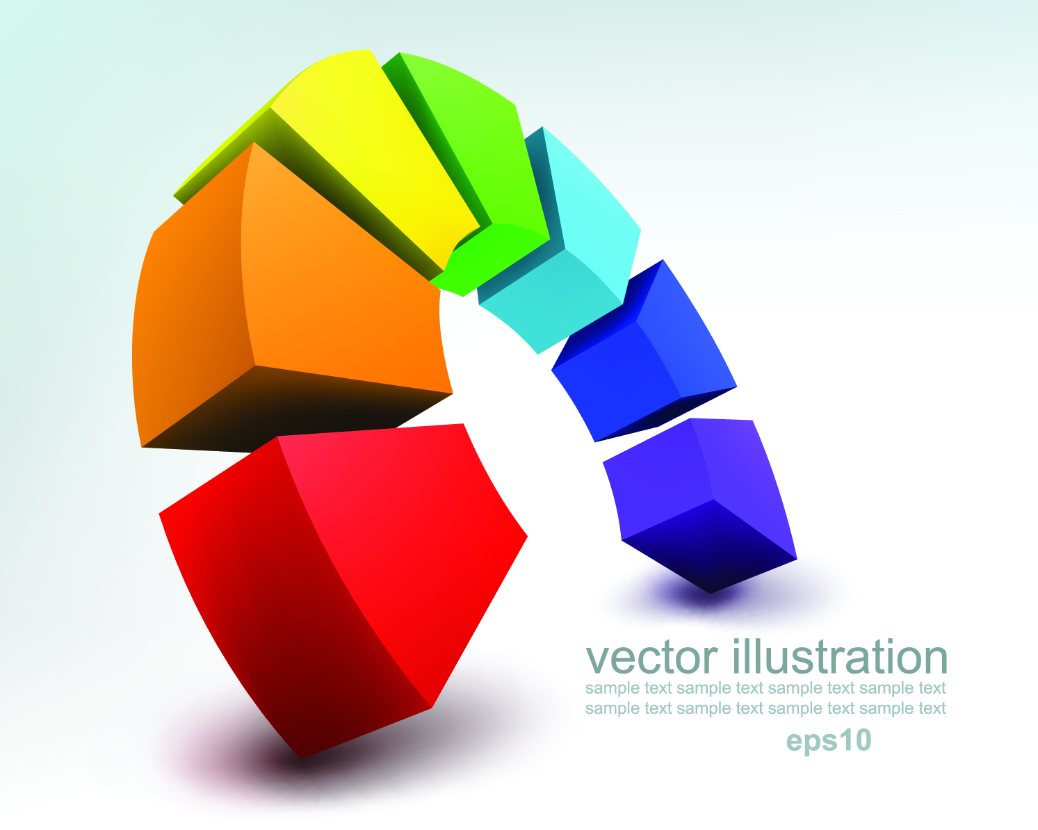 concept 3d vector background graphics