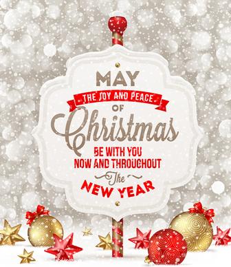 2015 christmas accessories with snowflake background