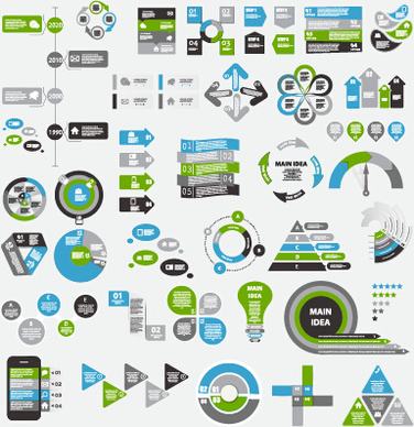 infographic elements vector set