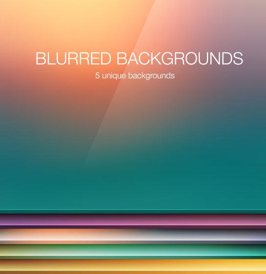 blurred colorful background