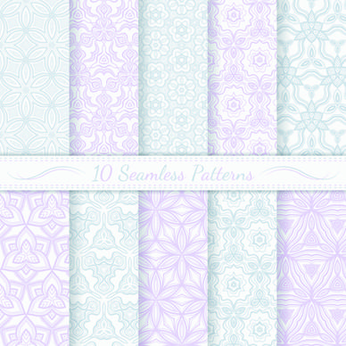 light colored seamless pattern creative graphics vector