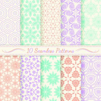 light colored seamless pattern creative graphics vector