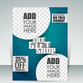 business brochure vector cover design