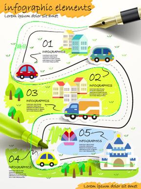 business infographic creative design69