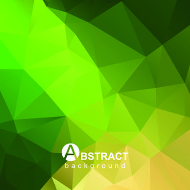 polygon embossment effect background vector