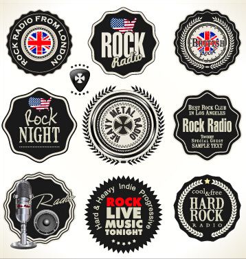 quality label with badge vintage style vector