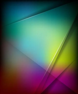 abstract geometric shapes colorful background vector