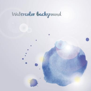 halation watercolor background art vector