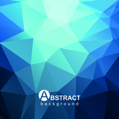 gloss geometric polygonal vector background art