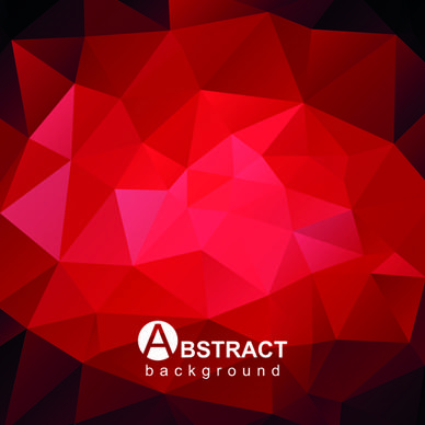 gloss geometric polygonal vector background art