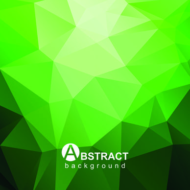 gloss geometric polygonal vector background art