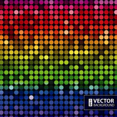 gloss color mosaic background graphic vector