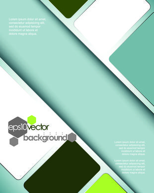 business style modern background vector set