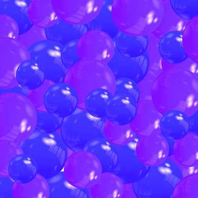 shiny colored balls background vector