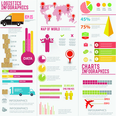 business infographic creative design85