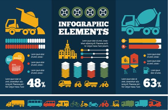 business infographic creative design09