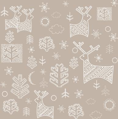 shiny christmas decor art vector