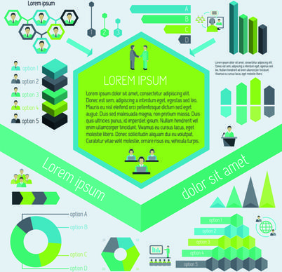 business infographic creative design55