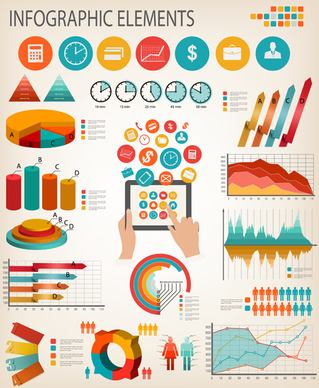 human health infographics vector