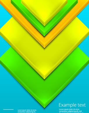 shiny 3d geometry shapes background vector