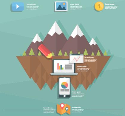 business infographic creative design94