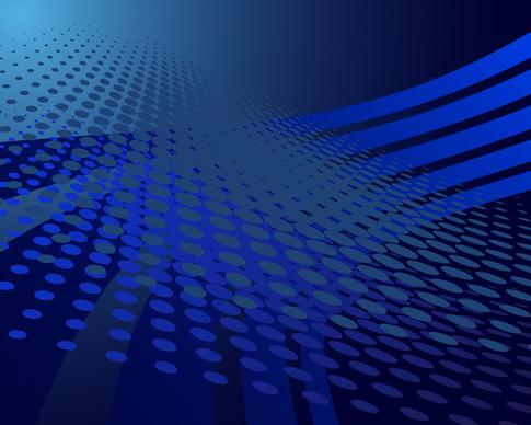 concept dark blue technical vector background