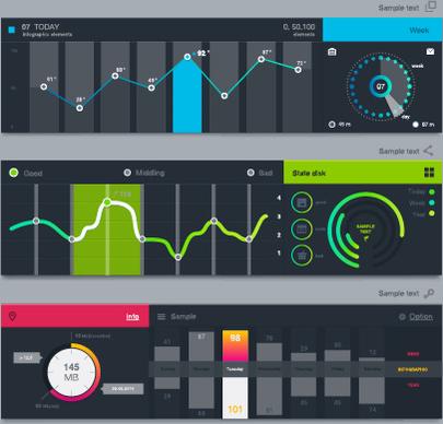 business infographic creative design54