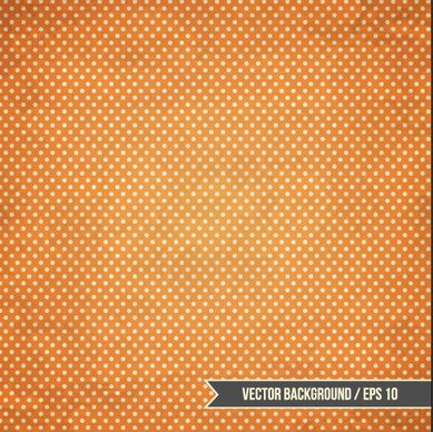 vintage dot pattern background vector