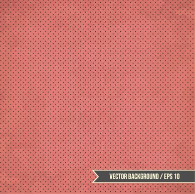 vintage dot pattern background vector