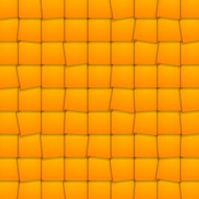 shiny yellow squares pattern vector graphic