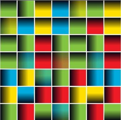 multicolor squares creative background vector set