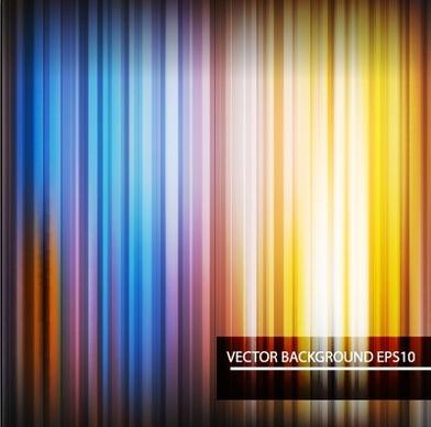 shiny colored lines background vector set