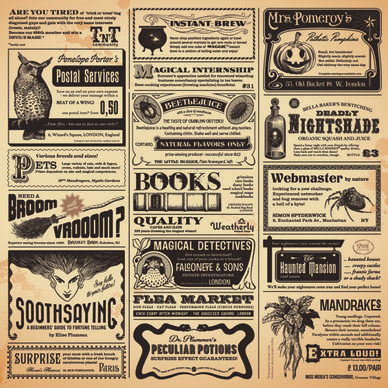 creative newspaper design elements vector set